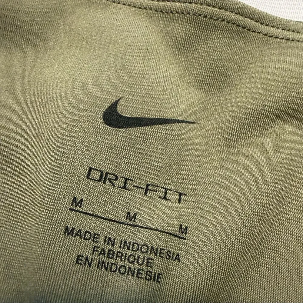 Nike taupe full length dri fit leggings medium